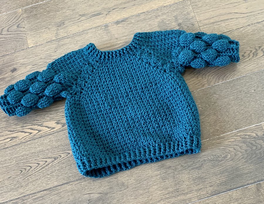 Pull au crochet "Modèle Clémentine" Tutoriel